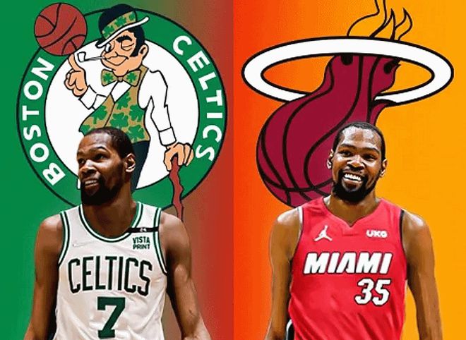 杜兰特下赛季重返东部？凯尔特人与热火成潜在下家，美媒曝光5换1交易方案