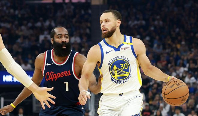 哈登加时12分！快船三巨头94分首战掘金，勇士附加赛战灰熊