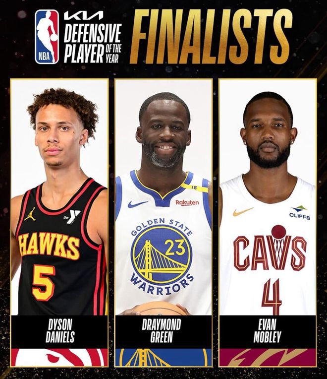 莫布利荣膺NBA年度最佳防守球员！多赚4500万，追梦第三，阿门第五