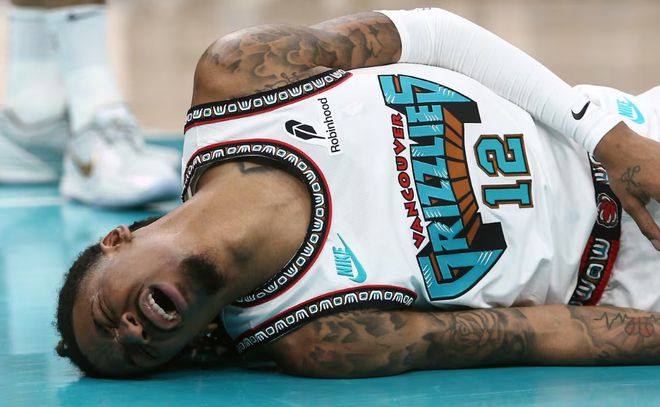 莫兰特重摔受伤缺席G4！赛季报销？灰熊无莫或遭横扫出局