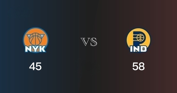 步行者半场领先尼克斯：麦康奈尔砍10分，布伦森贡献11分