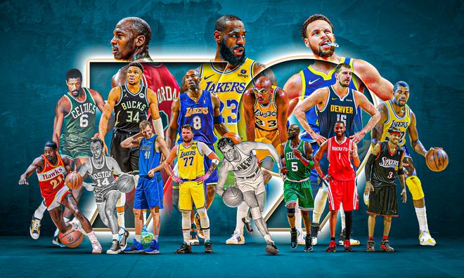 美媒评选NBA历史79大球星：詹姆斯力压乔丹，杜兰特第12，库里第13