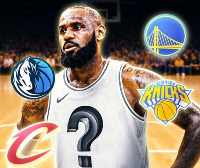 詹姆斯2025-26赛季后将成自由球员，CBS盘点其未来六大去向