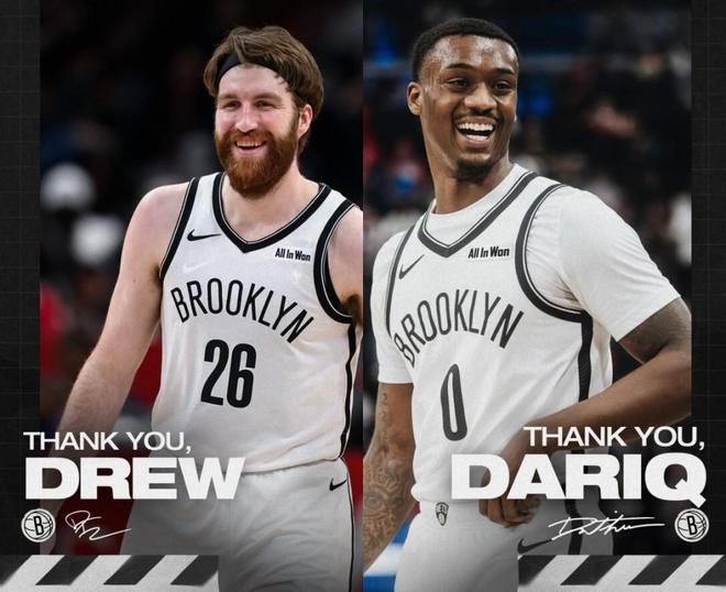 篮网官宣裁掉怀特黑德与蒂米：薪资空间微调，阵容竞争白热化