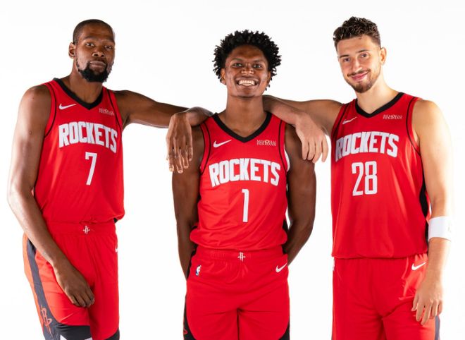 火箭官宣裁掉四人 杜兰特率新阵剑指总冠军